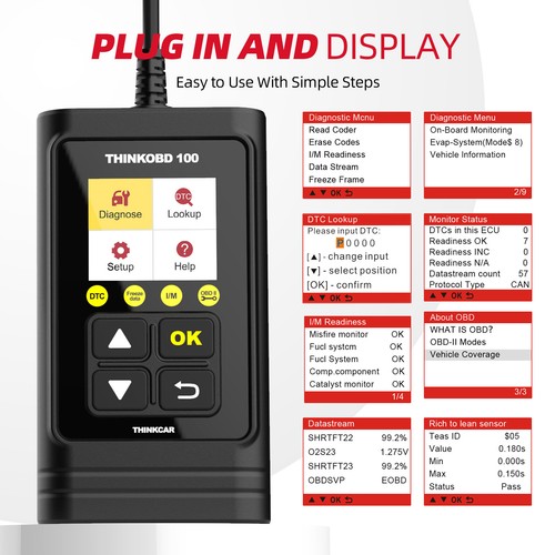 Thinkobd 100 check engine - thinkobd,