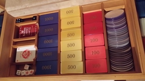 Jetons coffret luxe 510 - coffret,
