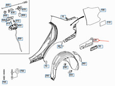 Garniture de panneau de quart