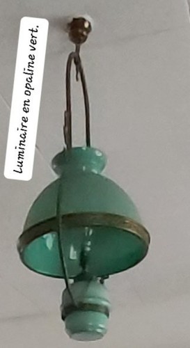 Suspension luminaire opaline - suspension,
