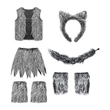 Ensemble de costumes de loup