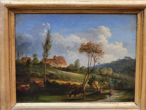 Antique painting animated - painting.,
