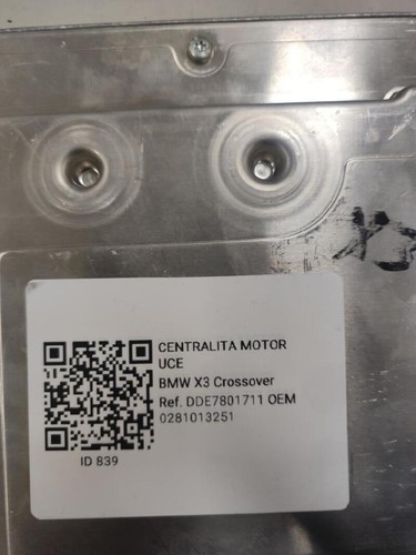 0281013251 boîtier moteur uce
