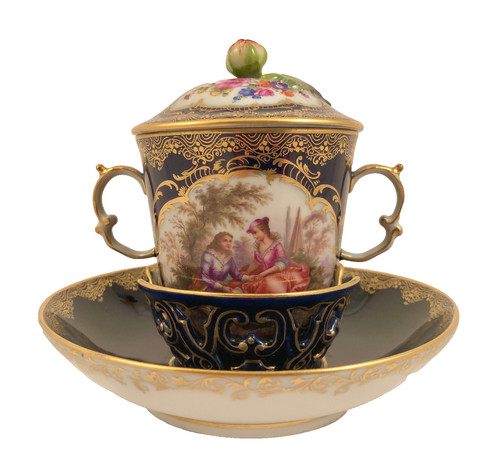 Meissen chocolate cup - chocolate, &