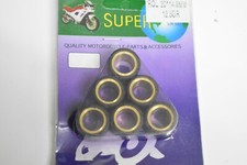 6 Galets rouleau de variateur  pour scooter 20x14.8 12.5Grs 