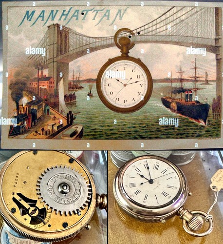 Manhattan watch montre à - manhattan, co.