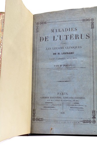 Lisfranc livre ancien - lisfranc,