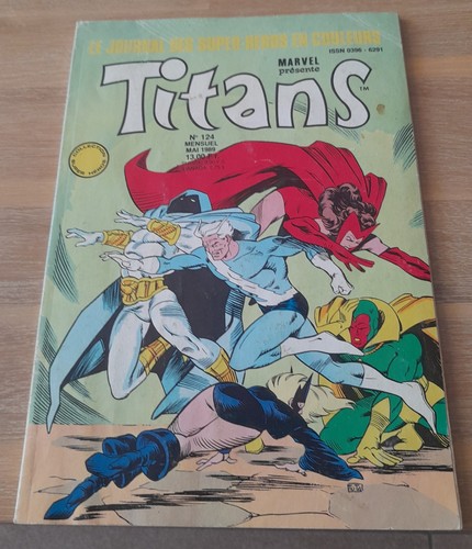Titans 124 marvel le - n°124,