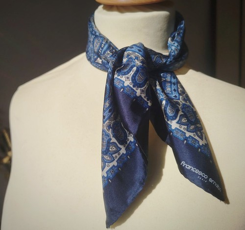 Francesco smalto scarf vintage - francesco,