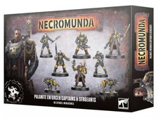 GAMES WORKSHOP Necromunda: Palanite Enforcer Captains & Sergeants - Warhammer 30