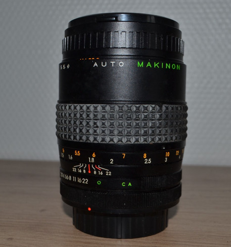 Objectif makinon f 135 - makinon, 1:2.8