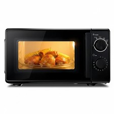 Micro-Ondes 20L 5 Niveaux Puissance Minuterie Dégivrage Compact Cuisine Neuf