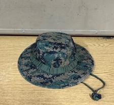 GENUINE USMC US MARINE CORPS BOONIE HAT COVER MARPAT WOODLAND SUPER EX !!! XL