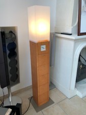 Meuble colonne horloge et lampe "Meo" Giorgetti dessiné par Chi Wing Lo