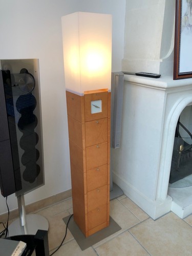 Meuble colonne horloge - , et