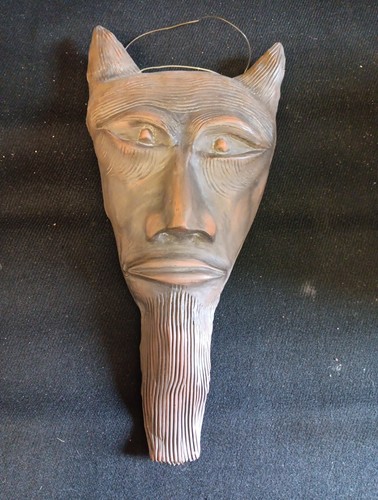 Masque terre cuite - en,