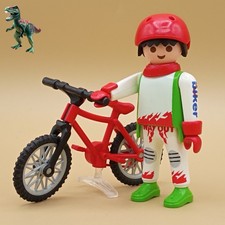 Playmobil figurine cycliste acrobatique-acrobate-vélo vélo-BMX-cyclisme