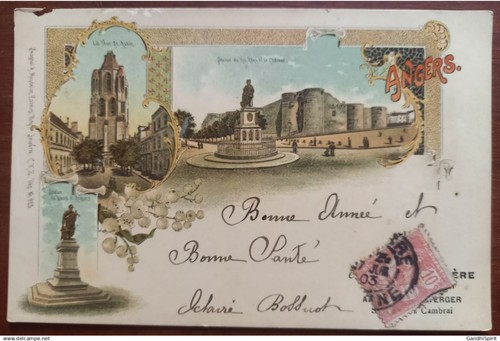 Angers tour saint aubin - tour,