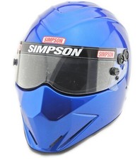 Simpson Diamondback Casque Bleu Snell Sa2020 M6 Msa Hans Stig Auto Course sa2015