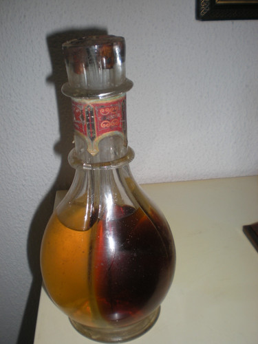 Vieille bouteille liqueurs - 4,