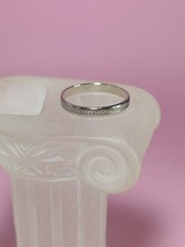 alliance or 18 carats Gravé