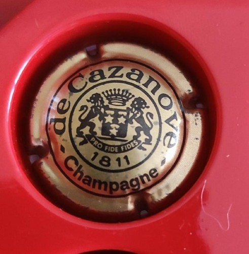 Capsule plaque muselet de - capsule,
