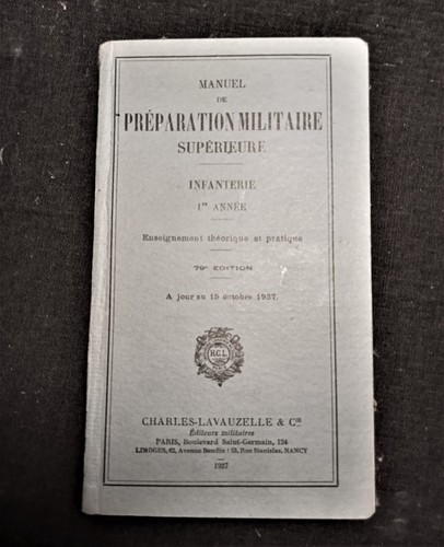 Manuel préparation militaire - manuel,