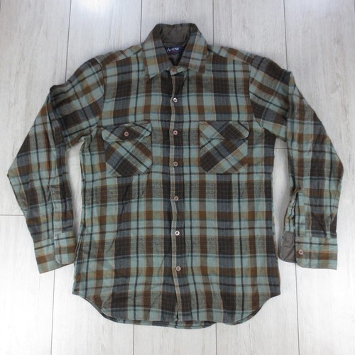 Chemise flanelle vintage 80s - flanelle,