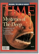 TIME Magazine Août 14, 1995 Mystères Des Profondeurs Poisson-Scie Scientifiques