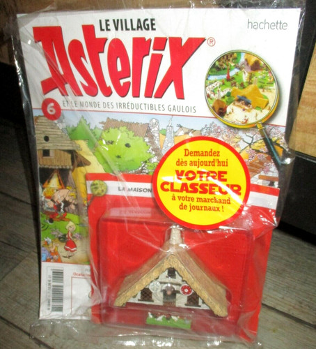 Astérix village hachette - astérix,