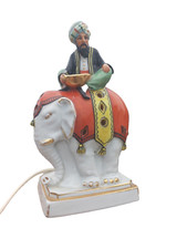 Lampe brûle parfum porcelaine