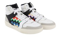 ACBC X MISSONI SHMISBH Baskets Hautes Unisexe EU41 Imprimées Avec Lacets