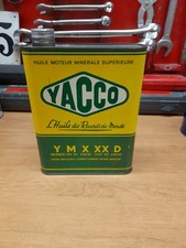 ancien bidon huile vide yacco