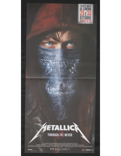 Affiche metallica through the - metallica,