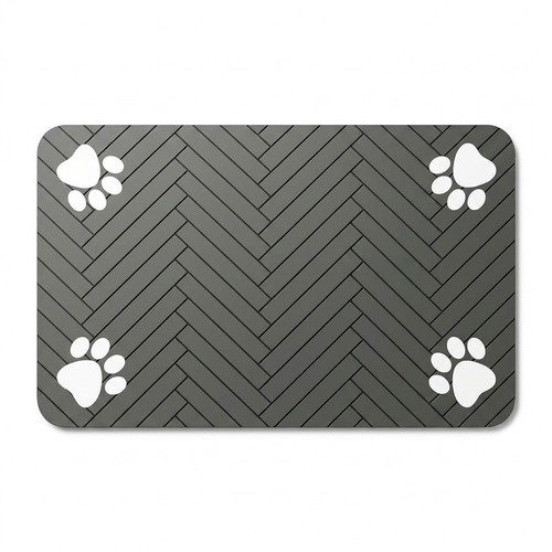 Tapis gamelle chien chat - gamelle,