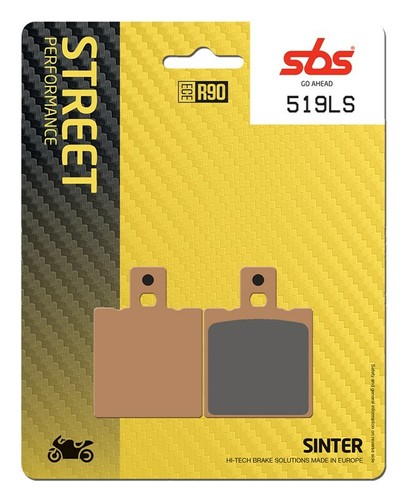 Sbs 519ls plaquettes frein - plaquettes,