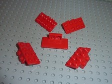 5 x LEGO red bracket ref 93274