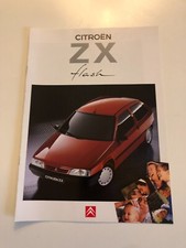 CITROËN ZX flash dépliant catalogue publicitaire vintage C31