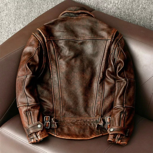 Blouson cuir véritable - blouson,