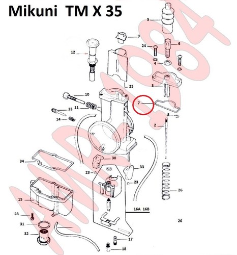 Mikuni pièces originales - mikuni,