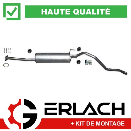 Silencieux intermediaire pour
