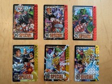 Carddass Hondan Premium Edition DB/DBZ Set Complet 6/6 NEUF 2017