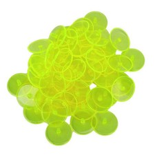50pcs Plastique Round