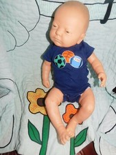 BERJUSA ANATOMICALLY CORRECT BOY DOLL 17" ADORABLE GOOD TO REBORN