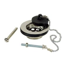 Bonde de vidage en laiton à