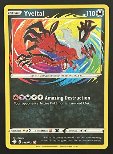 Yveltal 046 072 - yveltal, 046/072
