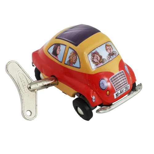 Jouet fer blanc voiture - fer,