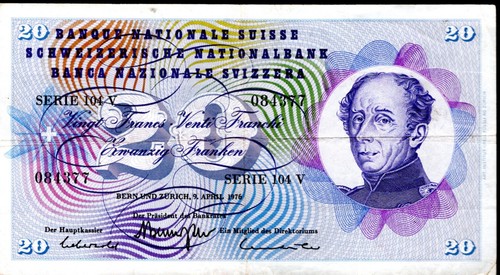 Suisse switzerland billet - suisse,