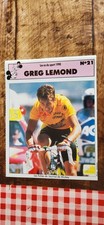 FICHE  JOURNAL   DE   MICKEY   /    GREG.   LEMOND / MAILLOT  JAUNE 