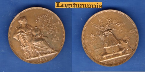 Médaille caisse epargne et - médaille, d'epargne